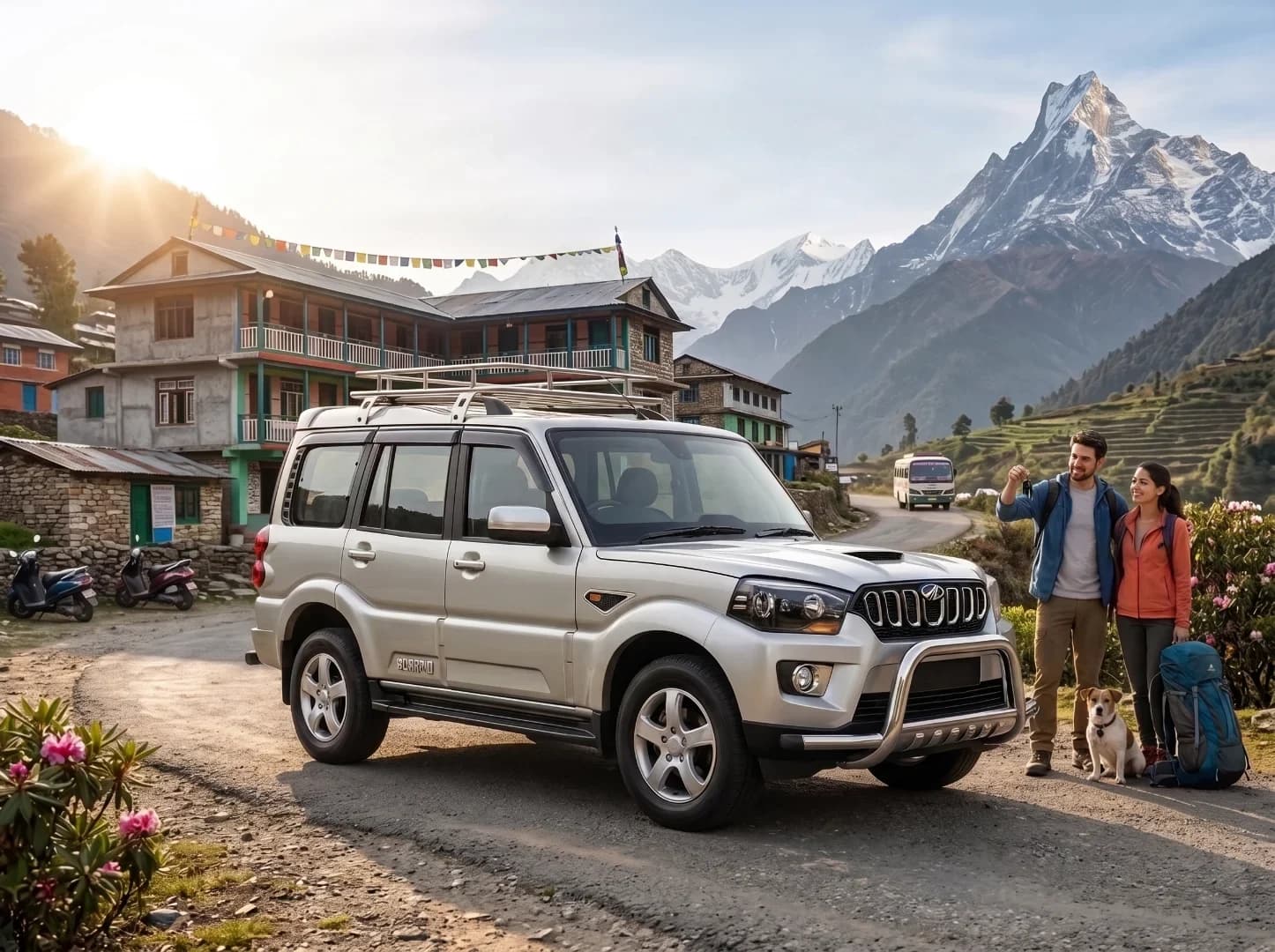 Jeep for rent in Nepal